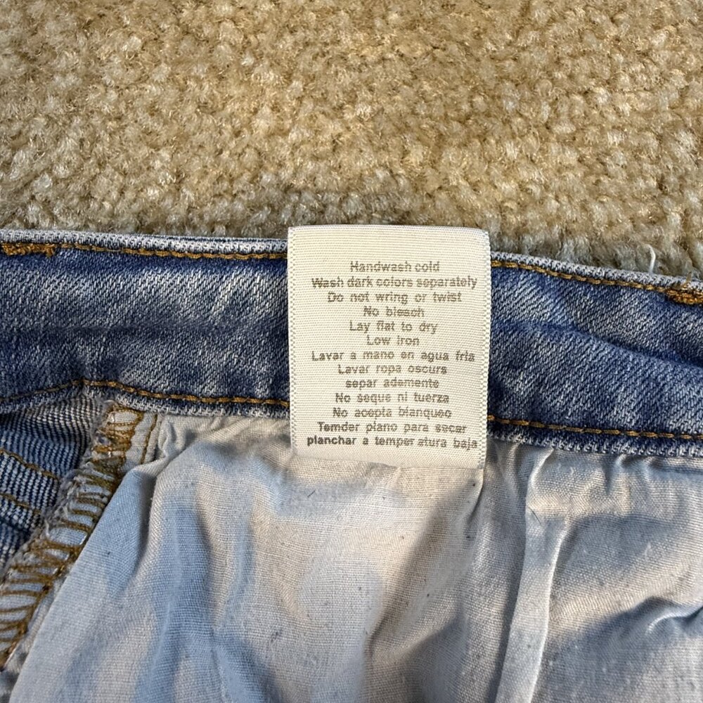 Judy Blue Skinny Fit Jeans Womens Size 0/24 High Rise Denim Blue Ankle F680 - Picture 7 of 16